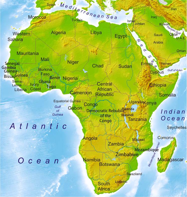 Mapa de África