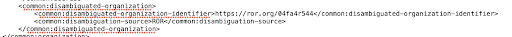 Exemplo de código API para ROR