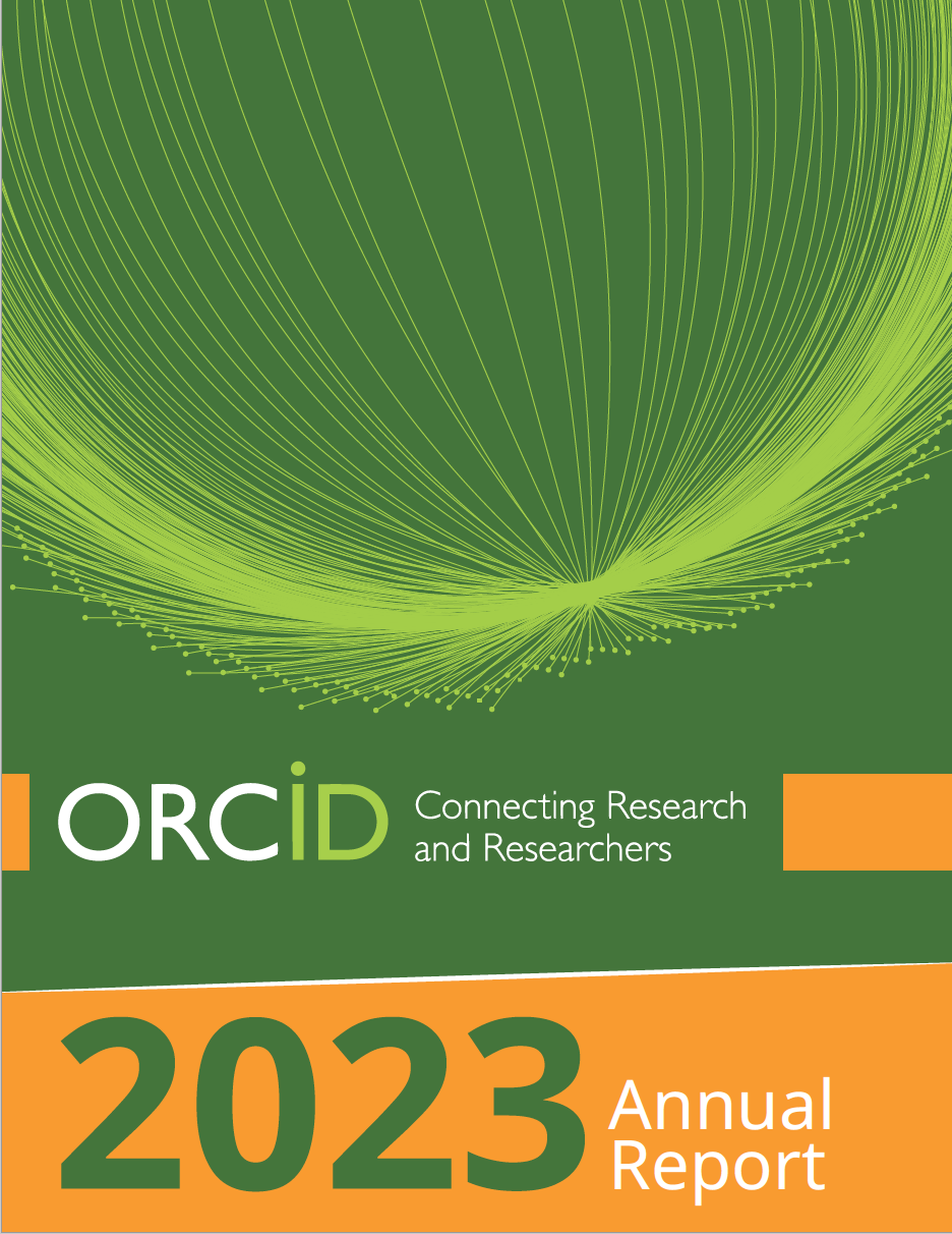 Now Available ORCID's 2023 Annual Report ORCID